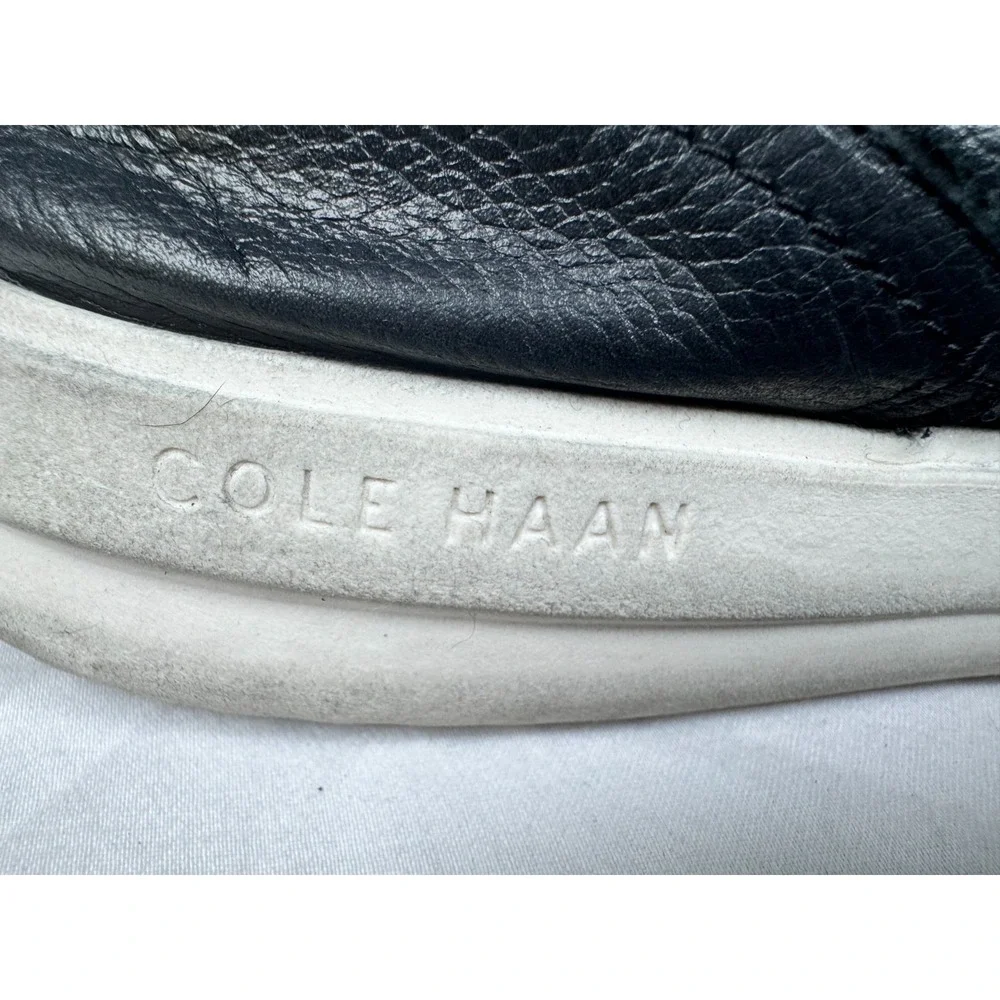 Cole Haan Grand+ Plain Toe C36934 Men's Dress Shoes‎ 12M Black Leather Oxfords